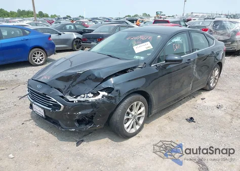 2020 Ford Fusion Hybrid Se from USA, damaged, VIN 3FA6P0LU5LR142665